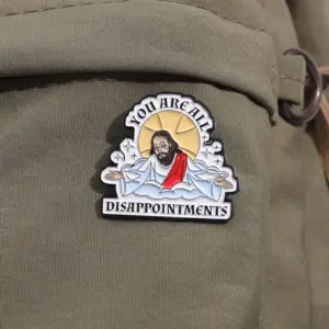 Disappointed Character Metal Brooch for Adults 8 Sde5b444d23bd42a4a4e8666e24300908C