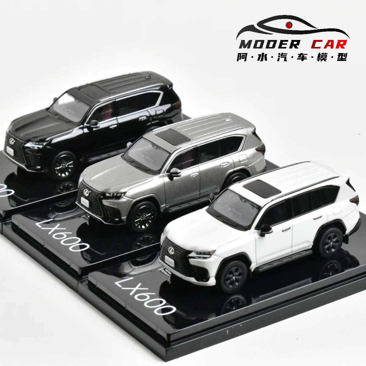 HOBBY JAPAN LX600 Diecast Model SUV 1:64 1 HOBBY JAPAN LX600 Diecast Model SUV 1:64