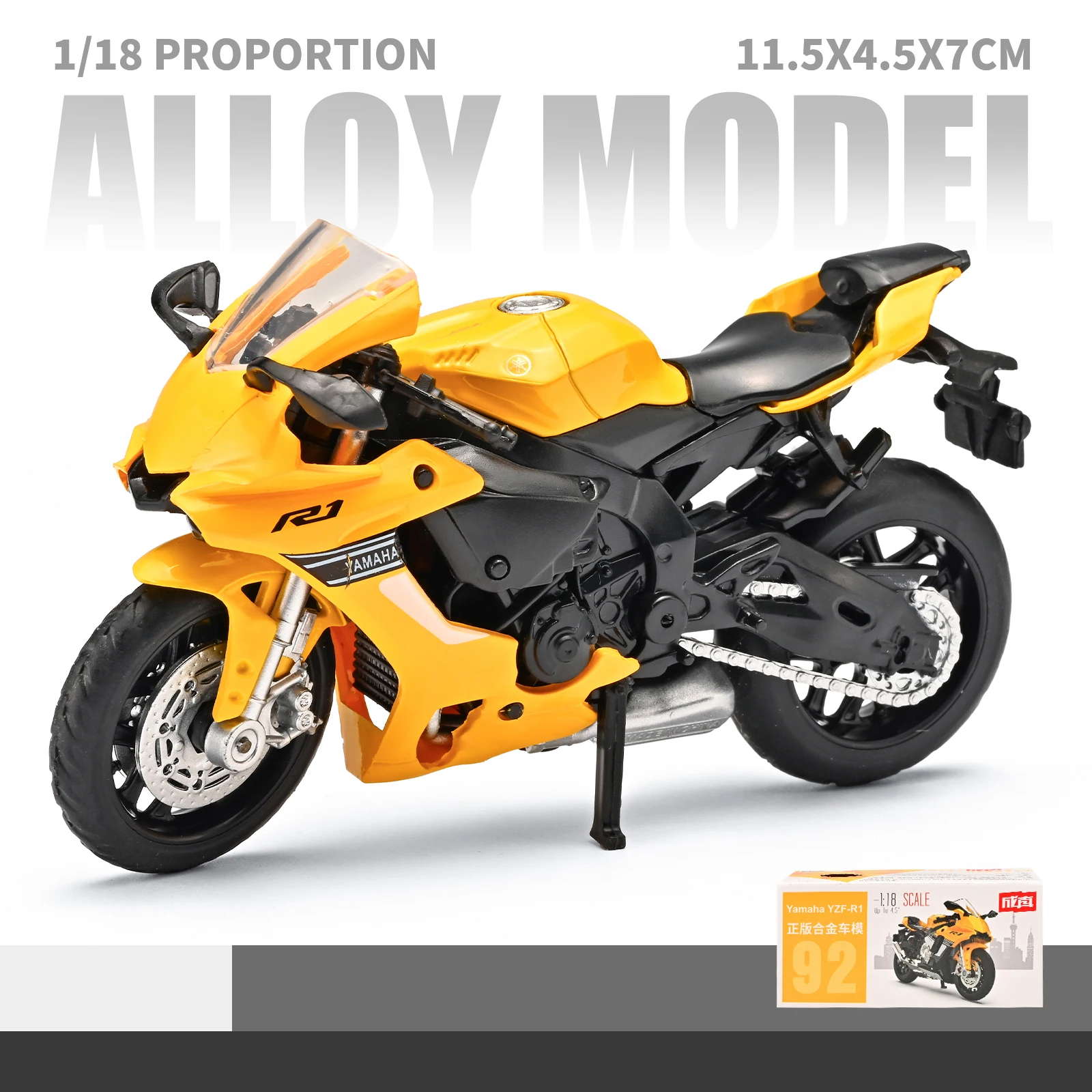 1:18 Scale Diecast Motorcycle Model Collection 8 1:18 Scale Diecast Motorcycle Model Collection - Image 8