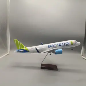 Airbus A320 Bamboo Airlines Model with LED Lights 10 Sde8efdaacb034f5ea480f2f951f51a89X