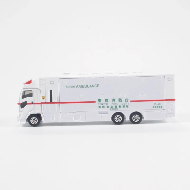 Takara Tomy 1:64 Super Ambulance Model 2 Takara Tomy 1:64 Super Ambulance Model - Image 2