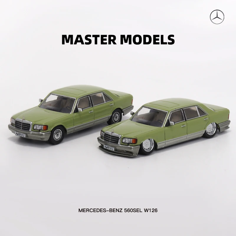 Mercedes-Benz 560 SEL 1/64 Diecast Model 3 Mercedes-Benz 560 SEL 1/64 Diecast Model - Image 3