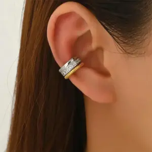 Stainless Steel Geometric Clip Earrings 13 Sdec1eb8940b24d5c97b2e8621026ffd7i