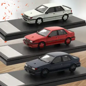 Hi-store Brand 1/43 Model Car GEMINI【TURBO (1988)】Classic Vehicles Car High Fidelity Resin Model Toy Collection Decoration
