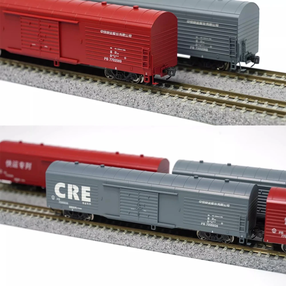 N-Scale Freight Car Set with Detailing 2 N-Scale Freight Car Set with Detailing - Image 2