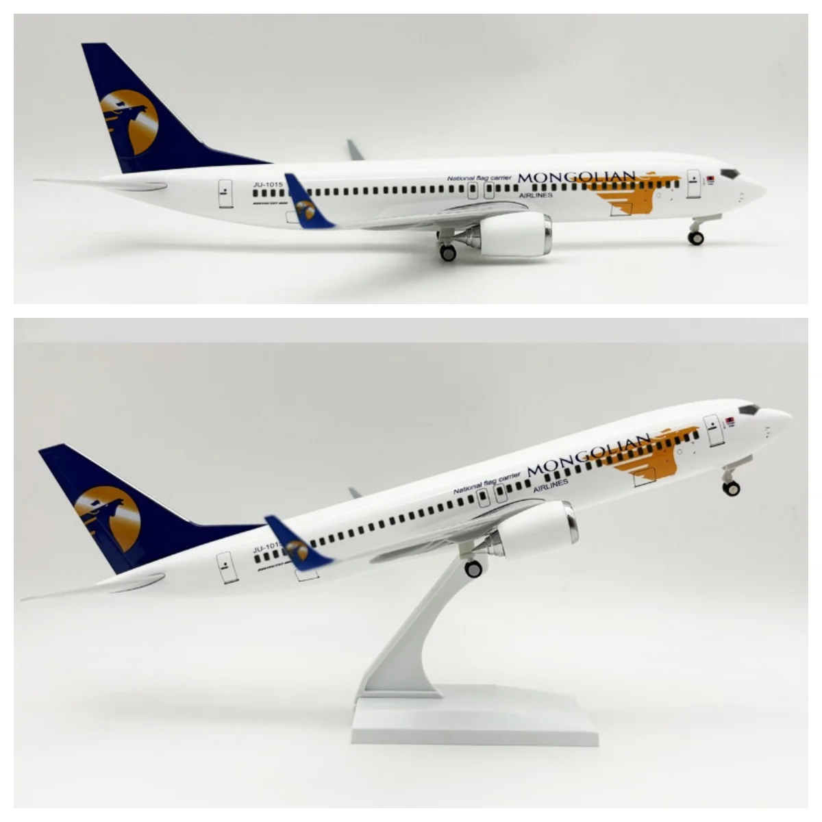 Mongolia Airways Boeing B737 Diecast Model 30cm 3 Mongolia Airways Boeing B737 Diecast Model 30cm - Image 3