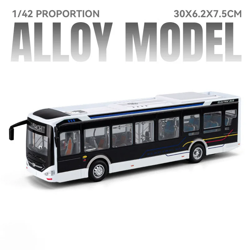 Diecast Electric Airport Bus Model 1:42 Scale 9 Diecast Electric Airport Bus Model 1:42 Scale - Image 9