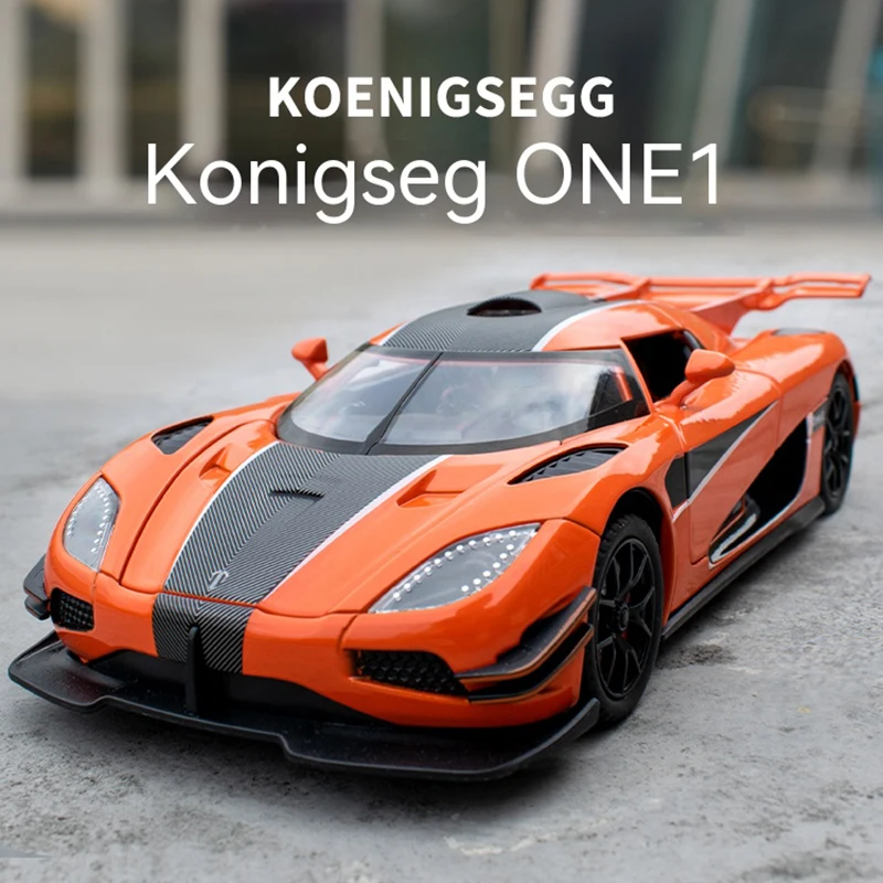 1:24 Alloy Racing Car Ornament with Sound and Lights 5 1:24 Alloy Racing Car Ornament with Sound and Lights - Image 5