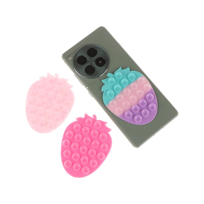 Vibrant Strawberry Phone Grip for All Devices 6 Vibrant Strawberry Phone Grip for All Devices - Image 6