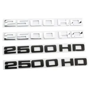 Chrome Black 2500 HD Decal for GMC Trucks 10 Sdfc3d71080d748309dea8f020b259c3fc