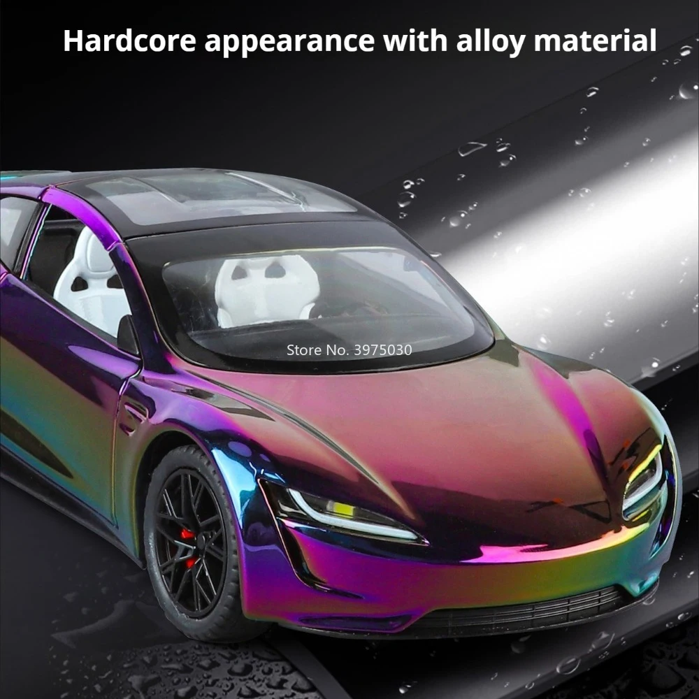 1:24 Alloy Roadster Model Car 4 1:24 Alloy Roadster Model Car - Image 4