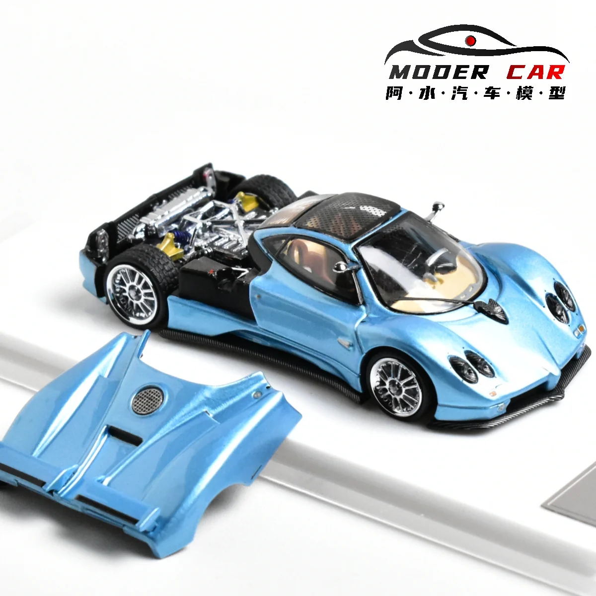Pagani Zonda C12 1:64 Scale Diecast Model Car 3 Pagani Zonda C12 1:64 Scale Diecast Model Car - Image 3