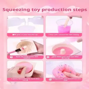Kawaii DIY Squishy Craft Kit Set with 66 Pieces 10 Se0000d78d9f14a96acebec1d209b757eY