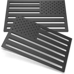 Embossed 3D Metal American Flag Decals Set 15 Se004279e0a6447c0a09f26102fe87e84T