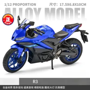 1:12 Scale Diecast Motorcycle Model in Blue 18 Se00859afc6284d5fa9ee6886dda2e863A