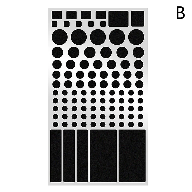 Black PVC Light-Blocking Sticker Sheet for Electronics 7 Black PVC Light-Blocking Sticker Sheet for Electronics - Image 7