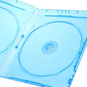 Blue CD Storage Case 13.2x17cm for Discs 14 Se04284edbc124dd886deacfef8854fada
