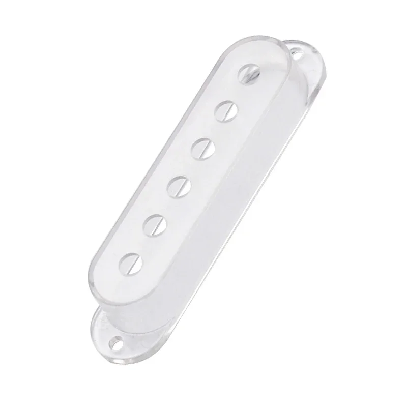 Transparent Guitar Pickup Covers Set for Single Coils 4 Transparent Guitar Pickup Covers Set for Single Coils - Image 4