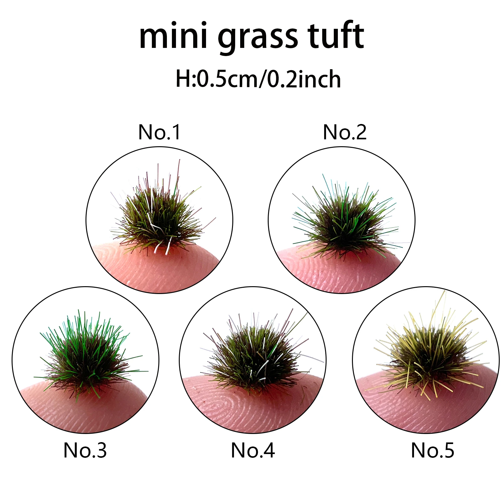 Realistic Miniature Grass Tufts for Dioramas 3 Realistic Miniature Grass Tufts for Dioramas - Image 3