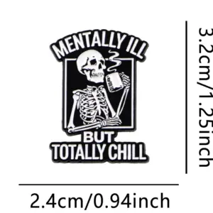 Playful Skeleton Brooch for Edgy Styles 13 Se0645b754a0c4fc68d707e158110346bP