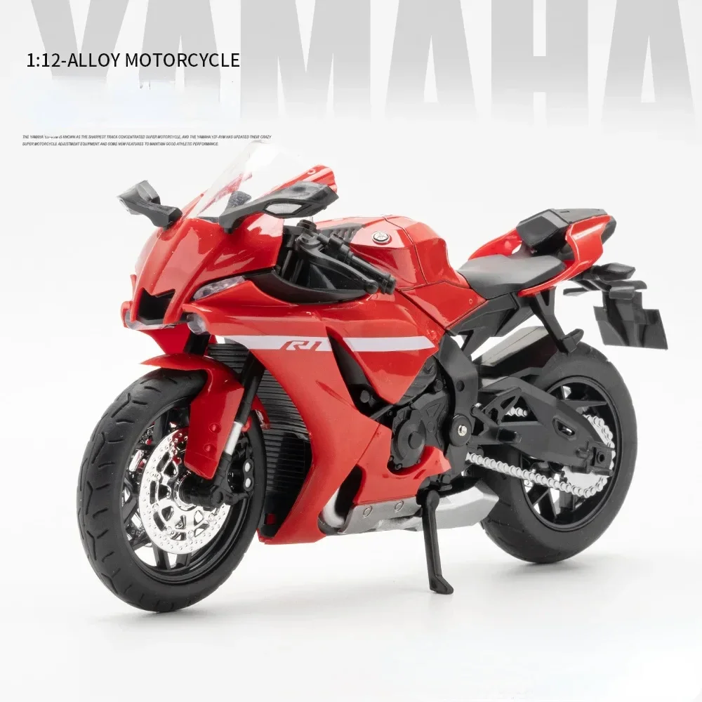 Red Yamaha R1 1:12 Scale Diecast Model 10 Red Yamaha R1 1:12 Scale Diecast Model - Image 10