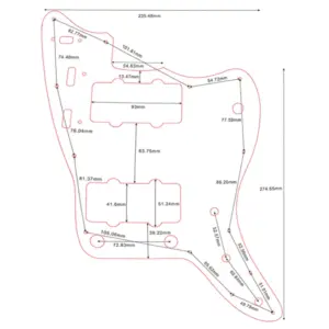 Custom Pickguard for Jazzmaster Guitars 15 Se09ab0d9198c4f88a4539b81c230114bL