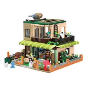 Japanese Cherry Blossom Kyoto Building Micro Set 14 Se0a70b14c738424b896822f5715d0f17I