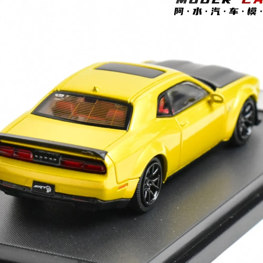 Yellow 1:64 SRT Hellcat Diecast Model 1 Yellow 1:64 SRT Hellcat Diecast Model