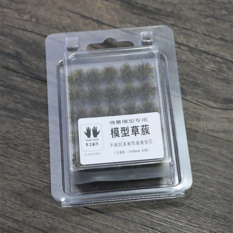 Miniature Nylon Grass Clusters for Dioramas 8 Miniature Nylon Grass Clusters for Dioramas - Image 8