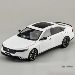 White 1:18 Honda Accord Diecast Model 14 Se0f20621b6b5421b930c43f7f1c6d7c69