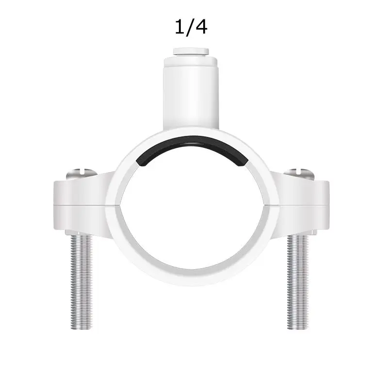 White 40mm Plastic Plumbing Clamp for Waste Pipes 5 White 40mm Plastic Plumbing Clamp for Waste Pipes - Image 5