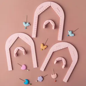 Polymer Clay Jewelry Measurement & Perforation Tool 12 Se15506fcd9b34dc0a52068e2fbff483bZ