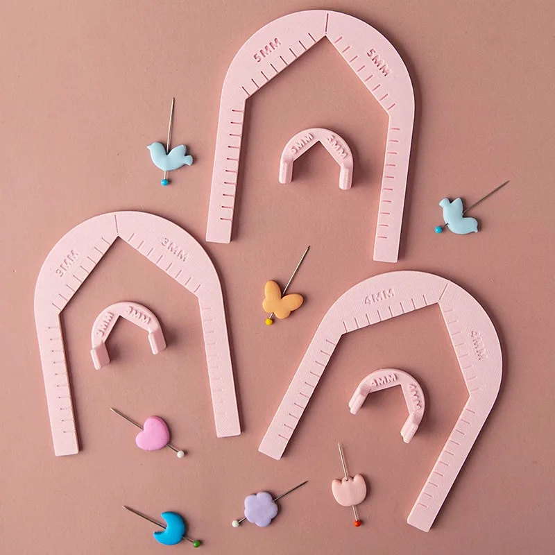 Polymer Clay Jewelry Measurement & Perforation Tool 4 Polymer Clay Jewelry Measurement & Perforation Tool - Image 4