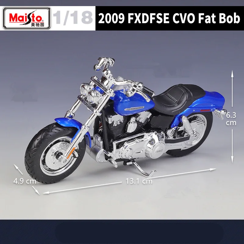2009 Harley FXDFSE CVO Fat Bob Model 1:18 Scale 4 2009 Harley FXDFSE CVO Fat Bob Model 1:18 Scale - Image 4
