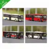 1:87 Scale CROSSWAY URBANWAY Plastic BUS Model Collection Souvenir Ornaments Display Vehicle Toys Gift