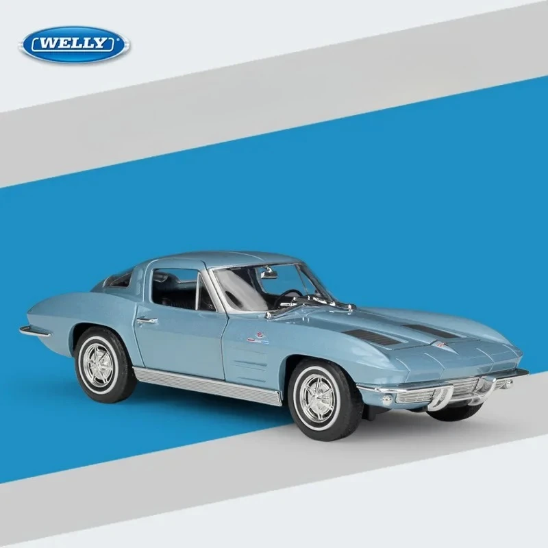1963 Chevrolet Corvette Diecast Model 7 1963 Chevrolet Corvette Diecast Model - Image 7