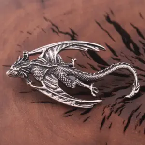 Vintage Gothic Pteranodon Brooch 6cm Alloy Design 8 Se19c71b8b362481e91d6f18819ac83c4U