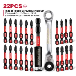 Impact Screwdriver Bits Set for Professionals 16 Se1a7f509541744938afb0635ff608f0eR