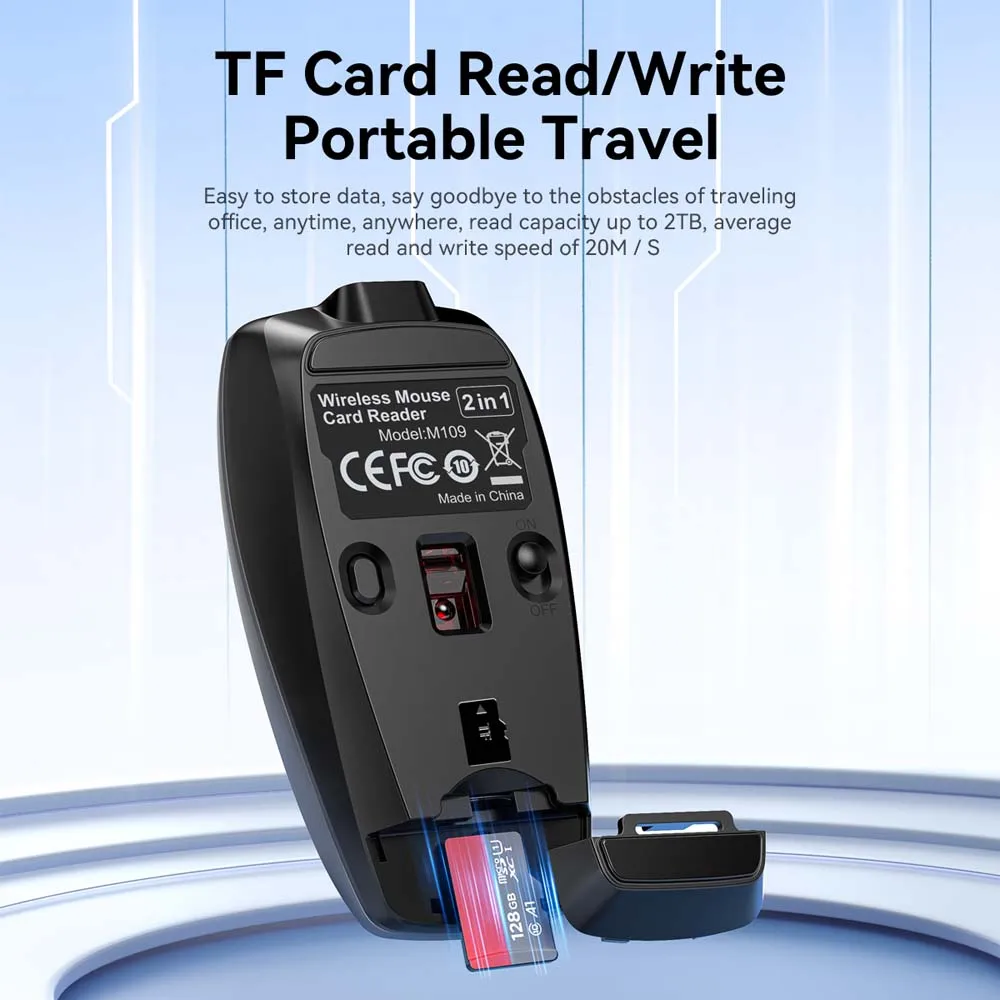 Wireless Bluetooth Mouse with Green Accents 4 Wireless Bluetooth Mouse with Green Accents - Image 4