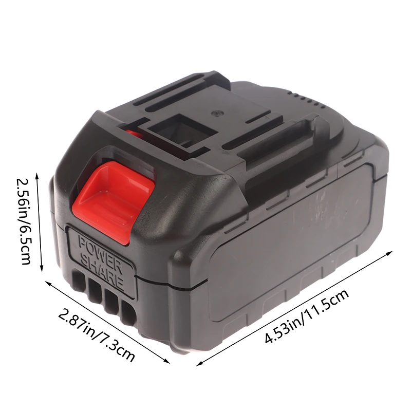 Black 21V Lithium Battery Storage Box for Power Tools 6 Black 21V Lithium Battery Storage Box for Power Tools - Image 6