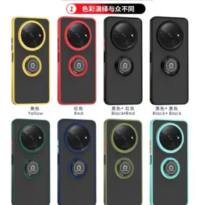 Xiaomi Redmi A3 Matte Shockproof Case with Ring Stand 12 Se224ffd712ca4387bab5c7ab9369d5d7T