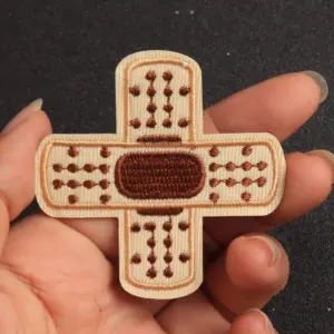 Set of 5 Cartoon Band-Aid Iron-On Patches