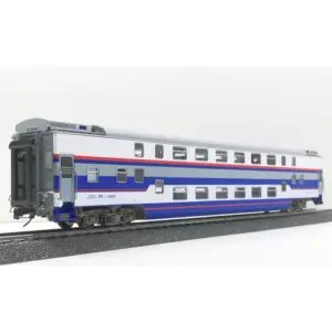 HO 1/87 Double-Decker Passenger Train Model 10 Se242615a90b74218b504c613a01a59a40