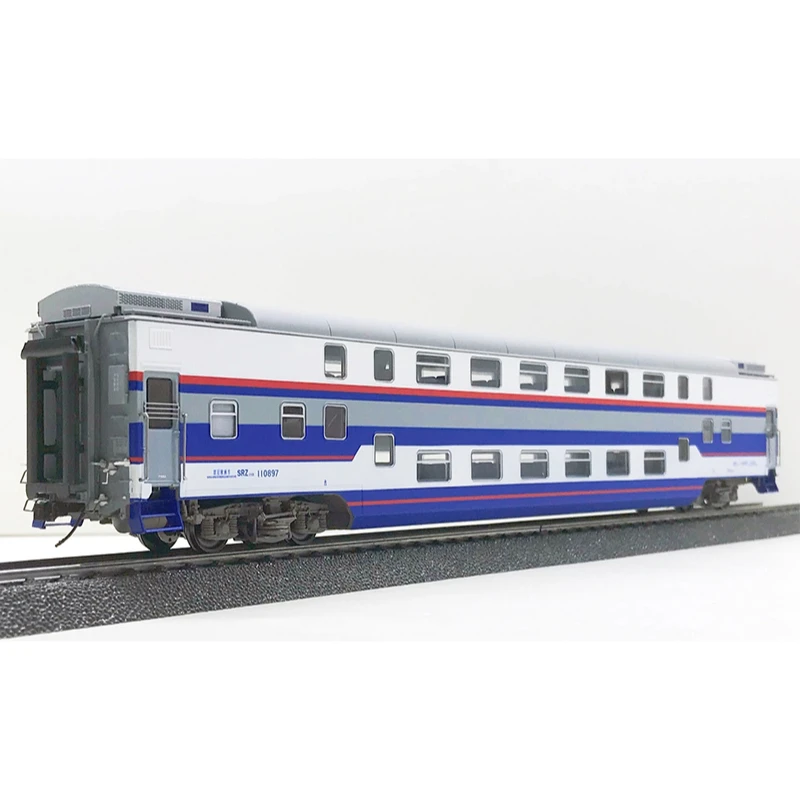 HO 1/87 Double-Decker Passenger Train Model 5 HO 1/87 Double-Decker Passenger Train Model - Image 5