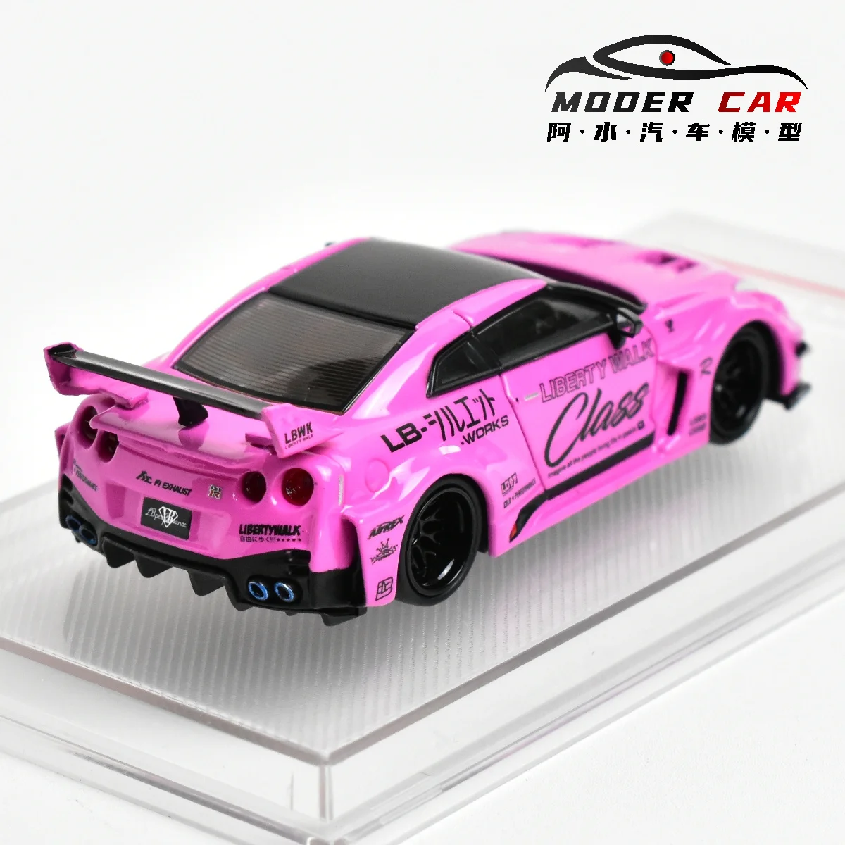 Blue CM 1:64 Diecast Racing Car Model 5 Blue CM 1:64 Diecast Racing Car Model - Image 5