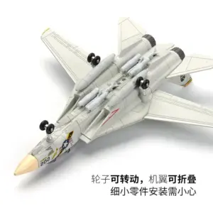 F-14 Panda Fighter Jet Model 1:72 Scale 8 Se25c1cce252a49609fdbfc69a241669ch