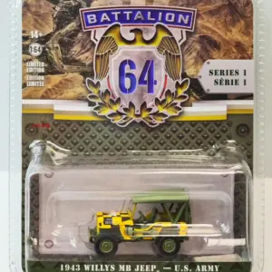 1943 Willys MB Jeep Diecast Model 1:64 Scale 5 Se2647ef52d9a485c9e6163d9e5f9981cf