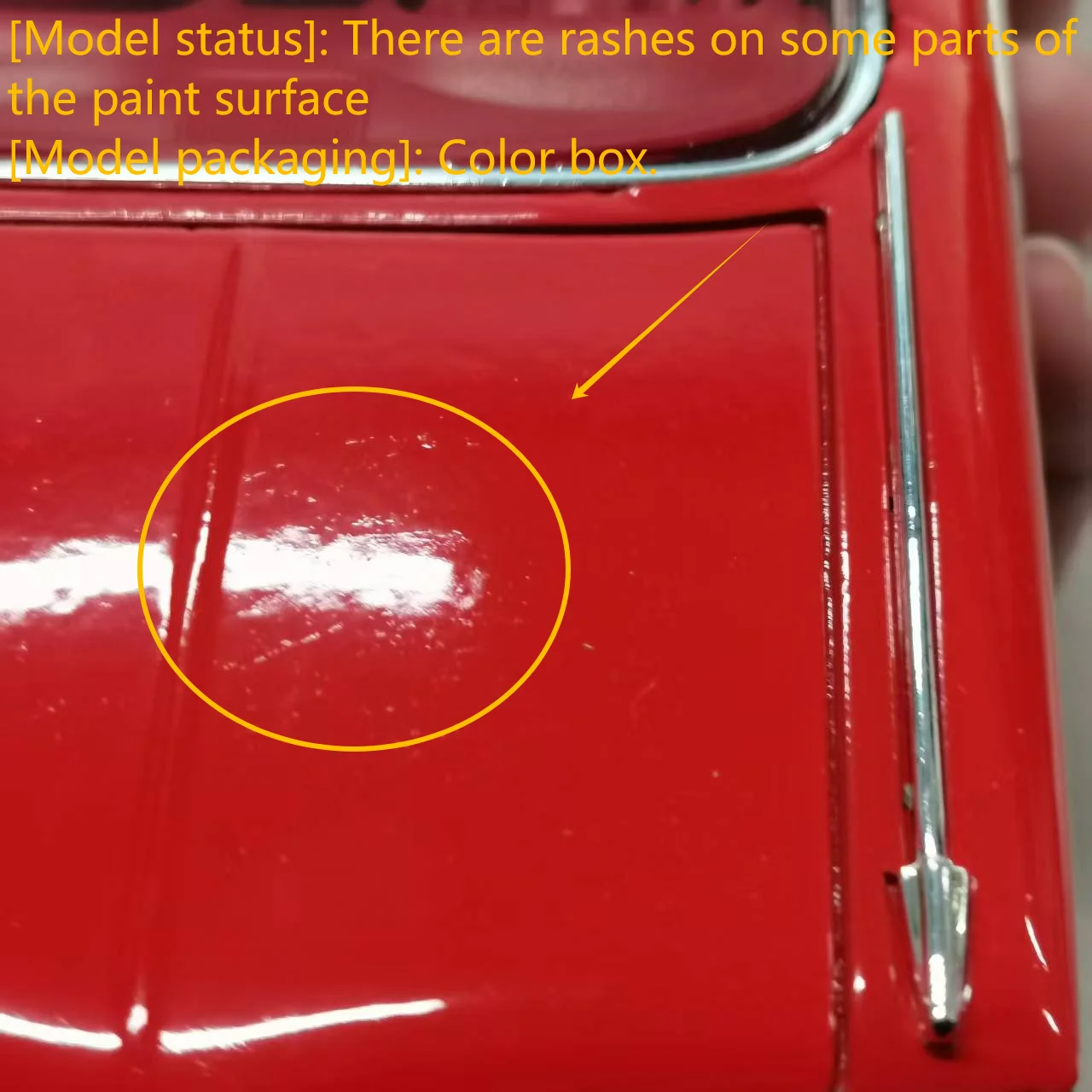 1959 Chevy Impala Scale Model in Red 6 1959 Chevy Impala Scale Model in Red - Image 6