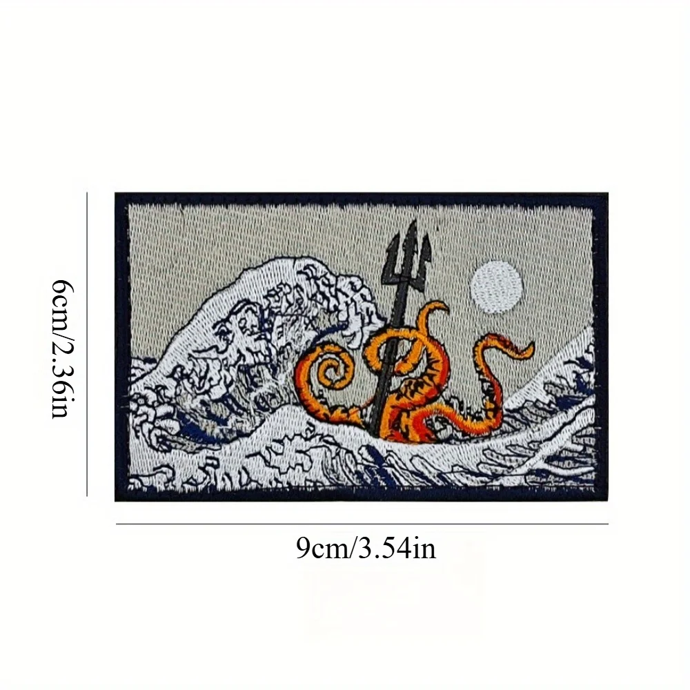 Art-Inspired Embroidered Patch Collection 6 Art-Inspired Embroidered Patch Collection - Image 6