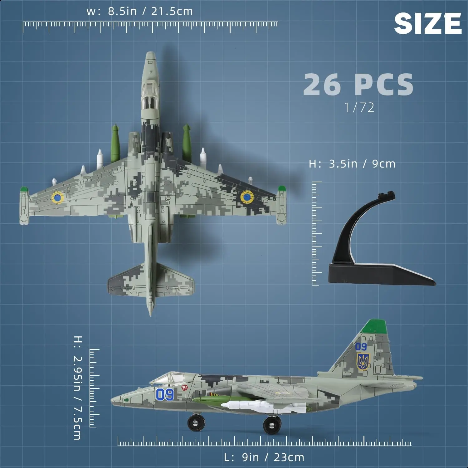 SU-25 Frogfoot 1/72 Scale Model Kit 5 SU-25 Frogfoot 1/72 Scale Model Kit - Image 5